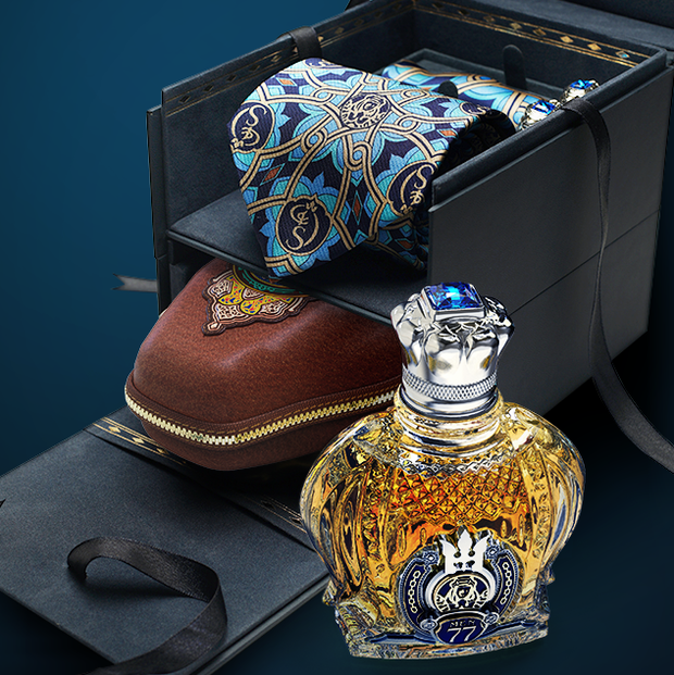 OPULENT SHAIK SAPPHIRE 香水 Opulent Shaik Sapphire No.77 Parfum for Men 100ml
