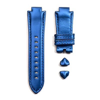Leather Strap in Deep Sapphire