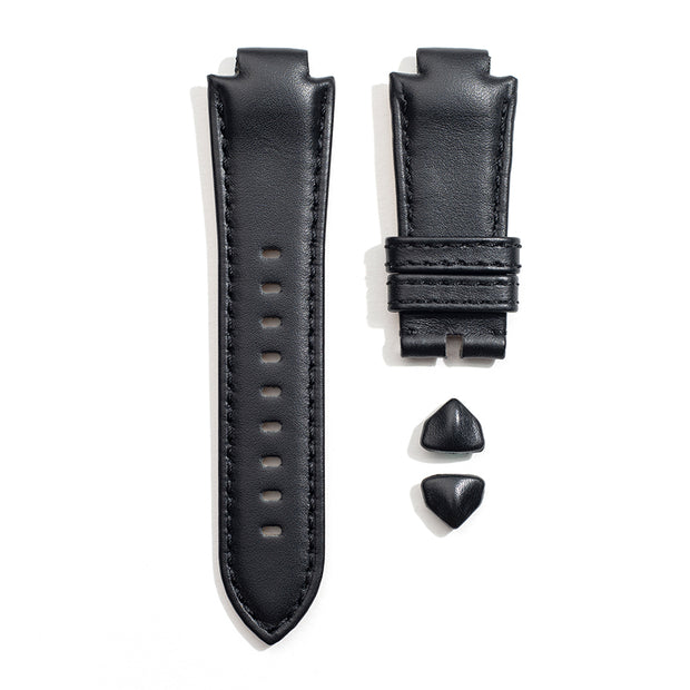 Leather Strap in Onyx