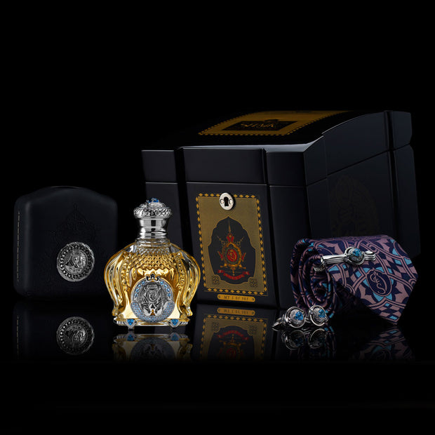 Objet d'Art Luxury Sterling Silver Parfum for Men