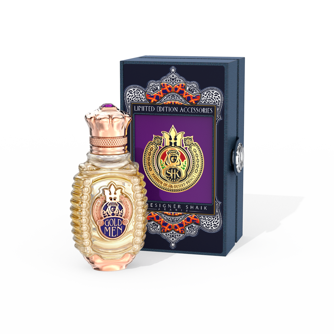 Opulent Shaik Amethyst Gold Parfum for Men 30ml – DesignerShaik