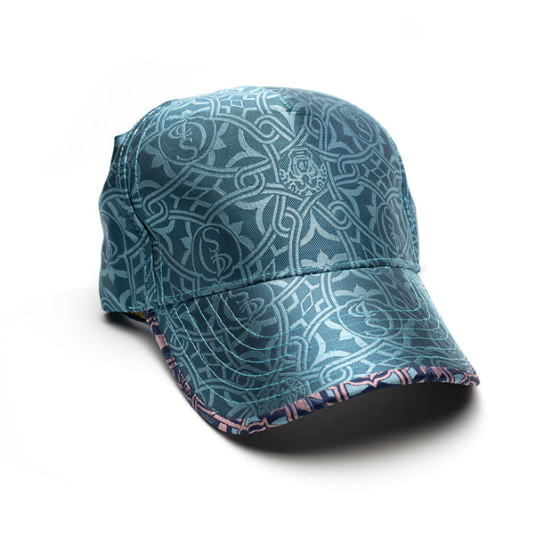 Silk Cap in Turquoise